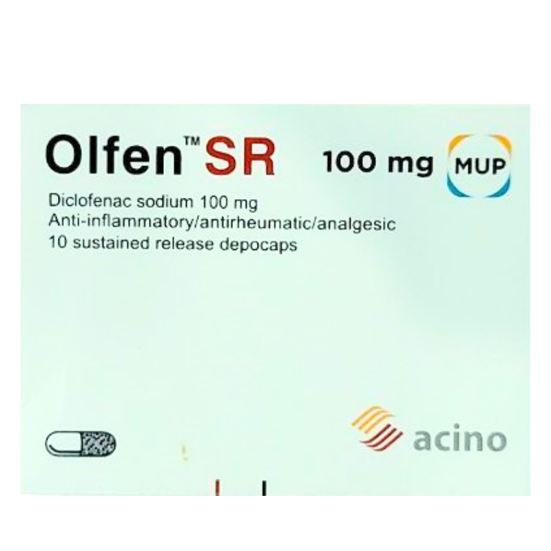 OLFEN SR 100MG 10CAP