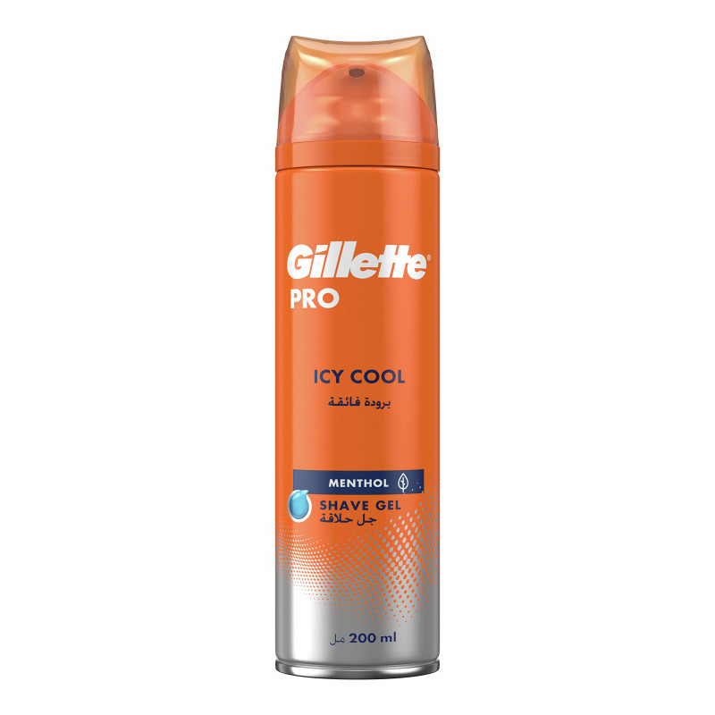 GILLETTE PRO ICY COOL SHAVE GEL 200ML
