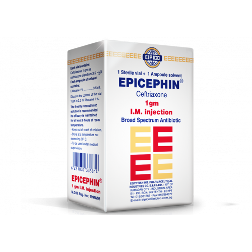 EPICEPHIN 1 GM (IM) VIAL