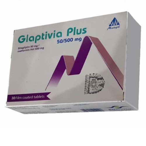 GLAPTIVIA PLUS 50/500MG 30TAB NEW