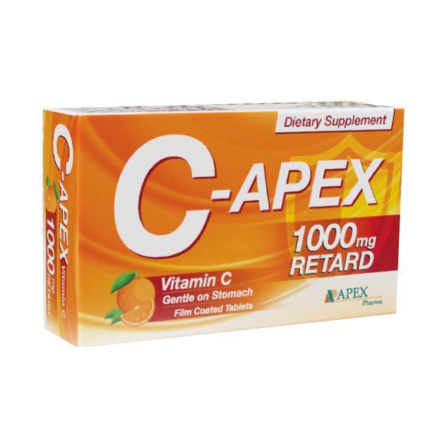 C-APEX 1000MG RETARD 10TAB