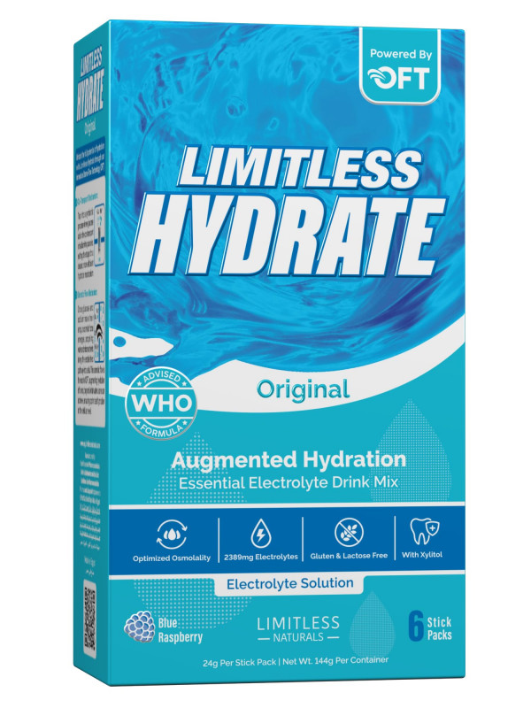 LIMITLESS HYDRATE ORIGINAL BLUE RASPBERRY 6 STICK