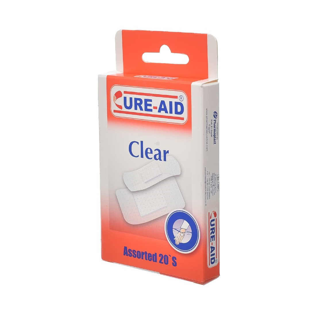 CURE-AID CLEAR 20 PCS
