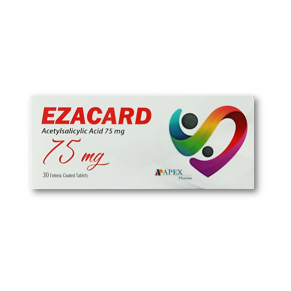 EZACARD 75MG 30TAB
