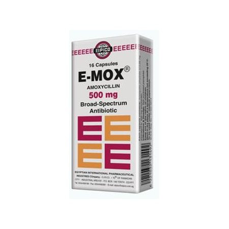 E-MOX 500MG 16CAP