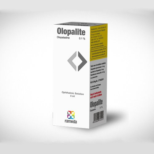OLOPALITE 0.1 % 5 ML EYE DROPS