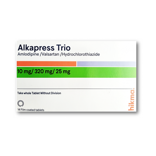 ALKAPRESS TRIO 10/320/25MG 14 TAB