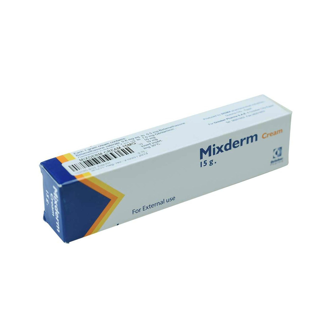 MIXDERM CREAM 15MG